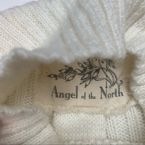 Angel of the North Ivory Knit Sweater Size XS - Picture 5 of 8